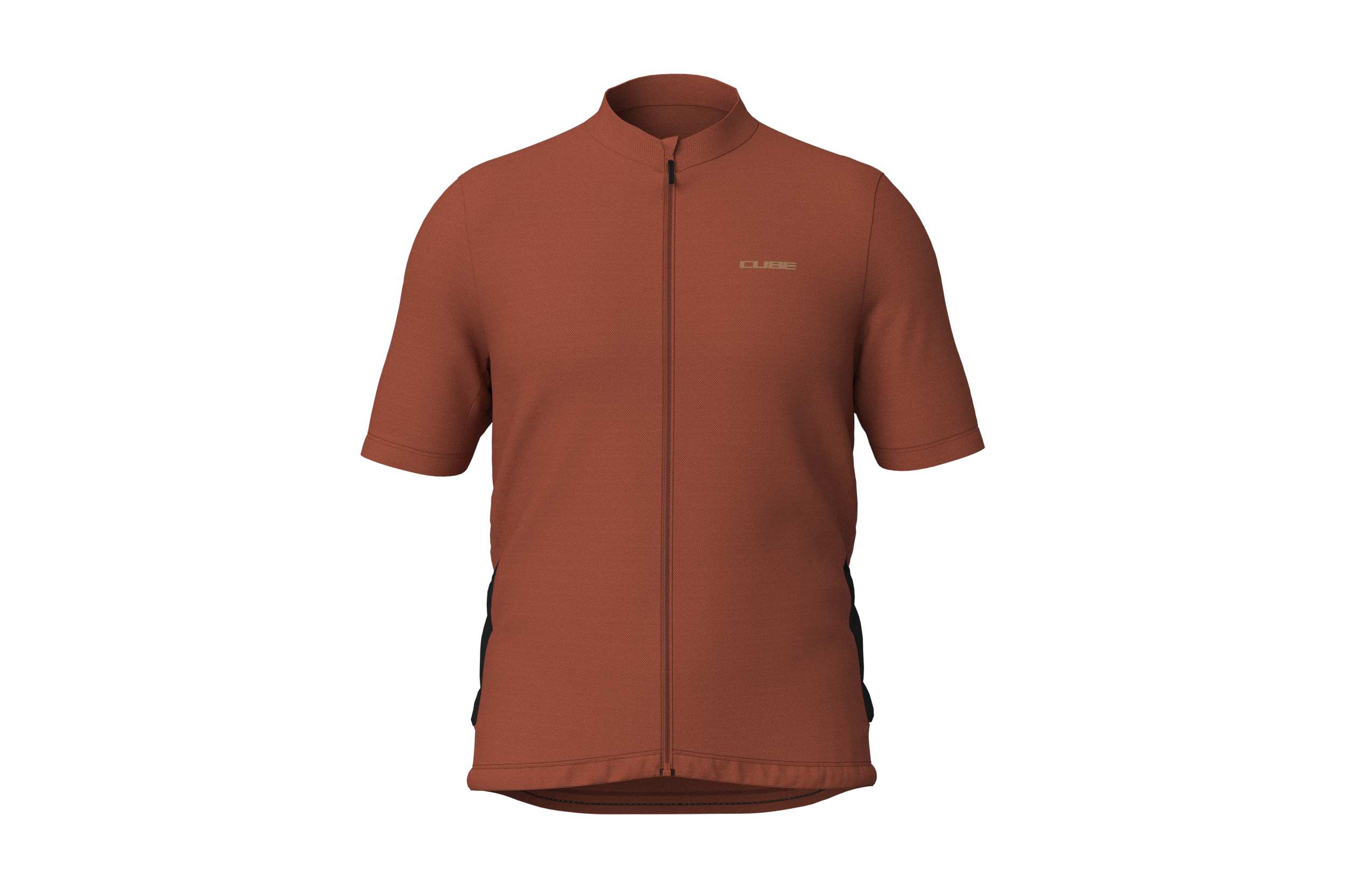Cube Gravel Cargo Fahrrad Trikot kurz rot 2027