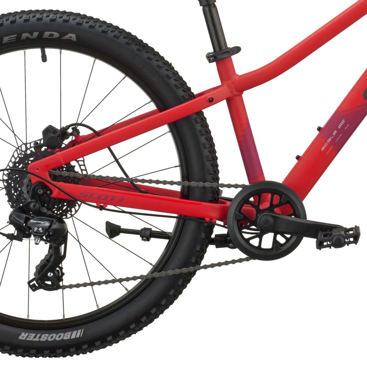 Scott Scale 400 24'' Kinder Fahrrad monza rot 2027