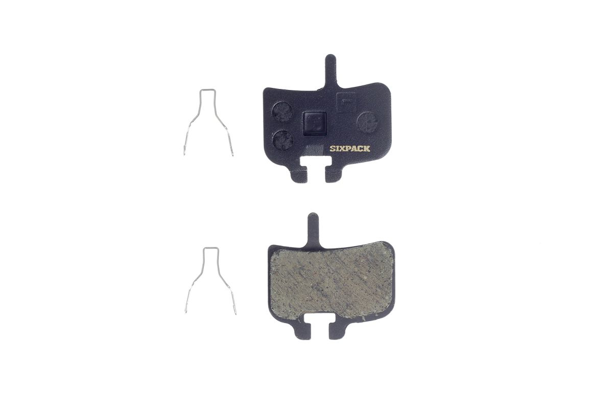 Sixpack Scheibenbremsbelag organisch Hayes HFX-9. HFX-Mag. HFX-Nine