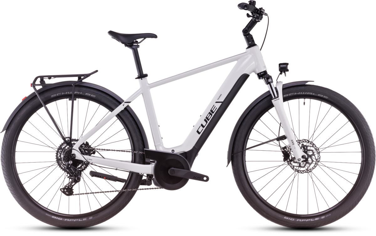 Cube Touring Hybrid One 625 E-Bike Trekking Pedelec cotton weiß 2025