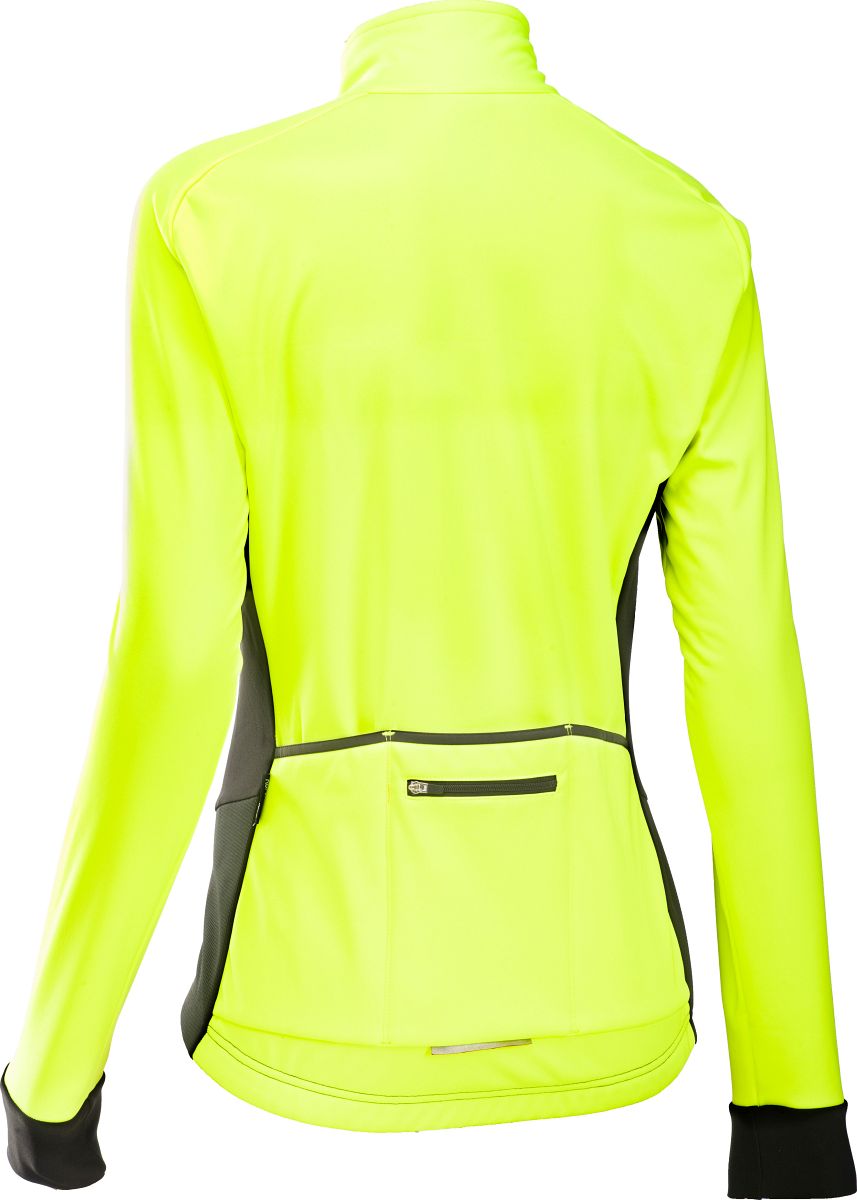 Northwave Reload Damen Fahrrad Regen/Winterjacke schwarz/gelb 2025