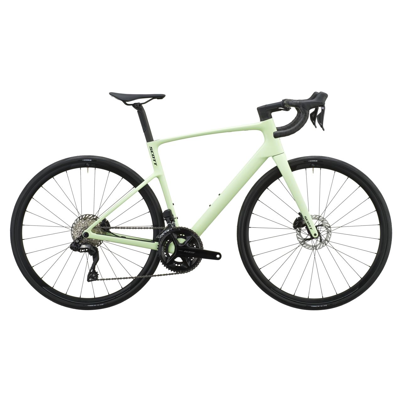 Scott Addict 40 Carbon Rennrad cream grün 2027
