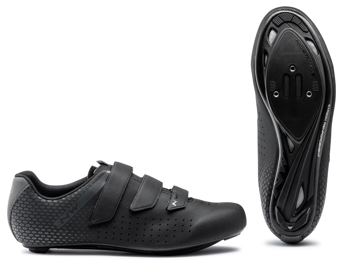 Northwave Core 2 Rennrad Fahrrad Schuhe schwarz/grau 2025
