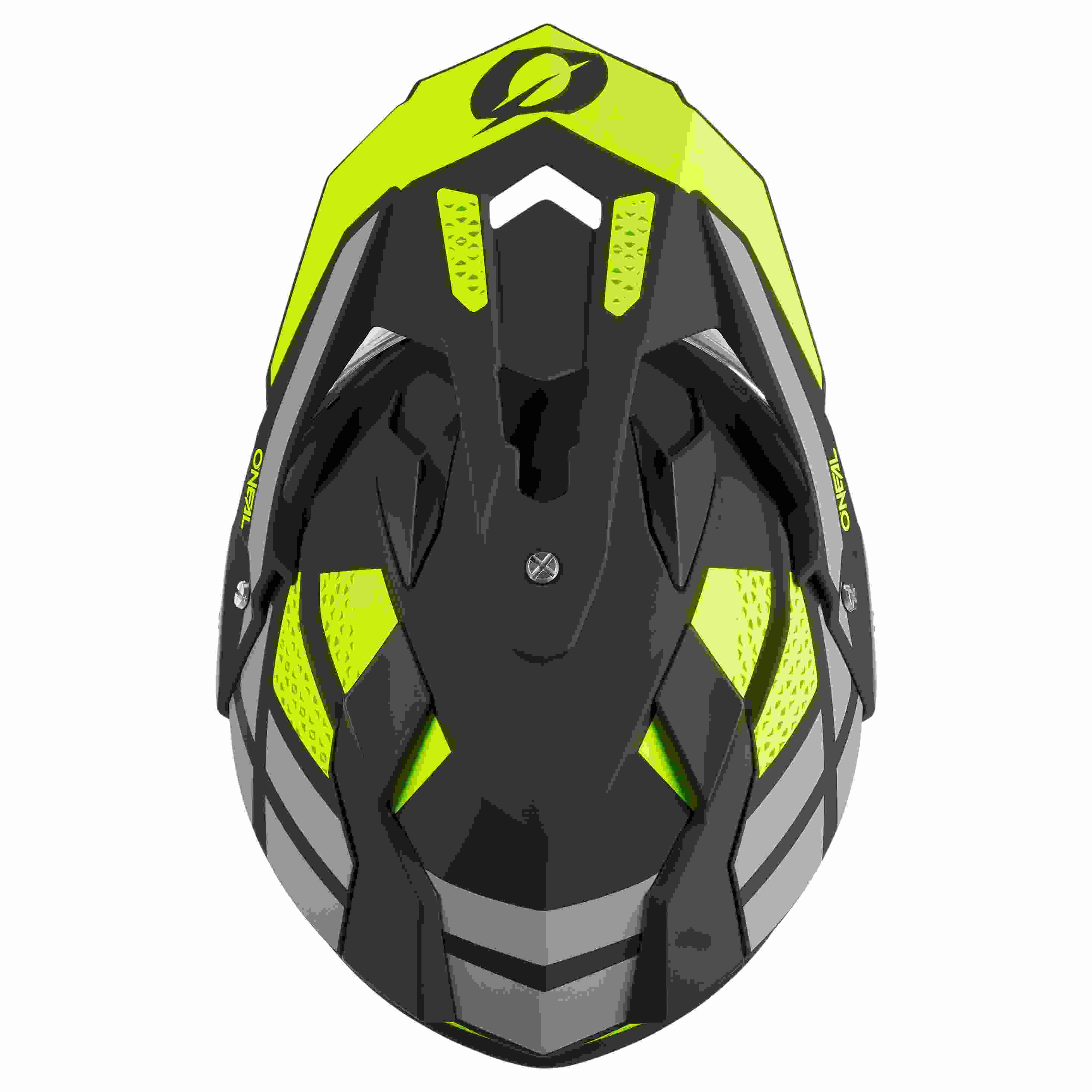 O'Neal Sierra R Enduro MX Motorrad Helm schwarz/grau/gelb 2027 Oneal