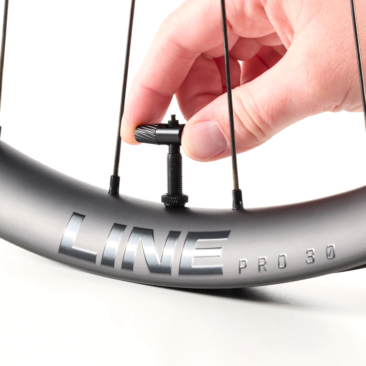 Bontrager High Flow Ventil Adapter schwarz