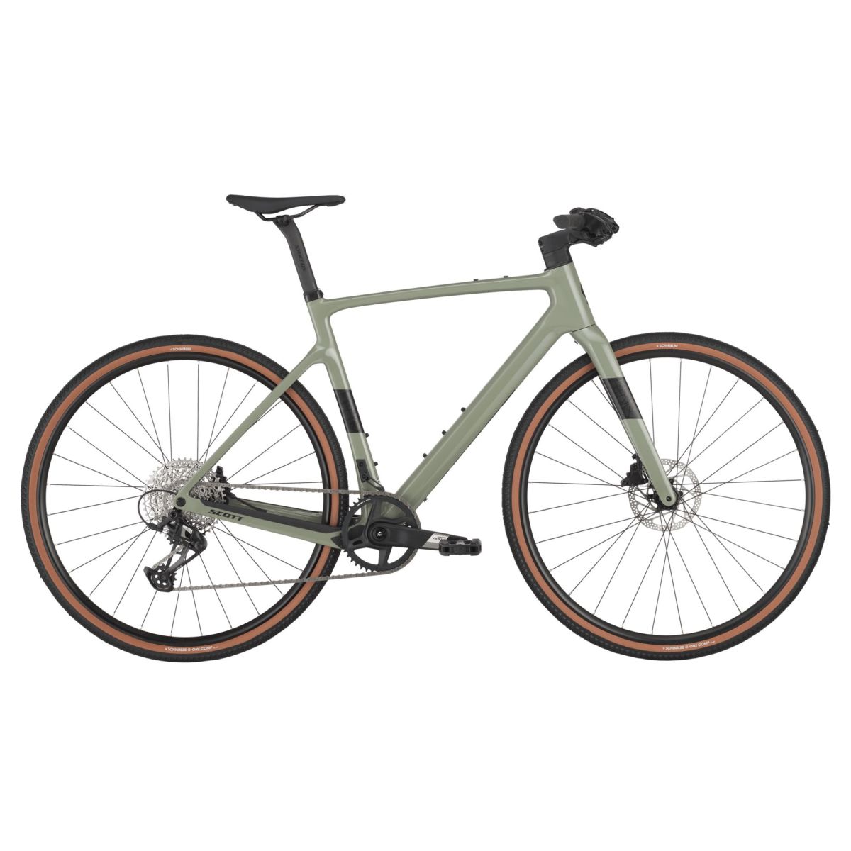 Scott Metrix 10 Carbon Fitnessbike grün 2025