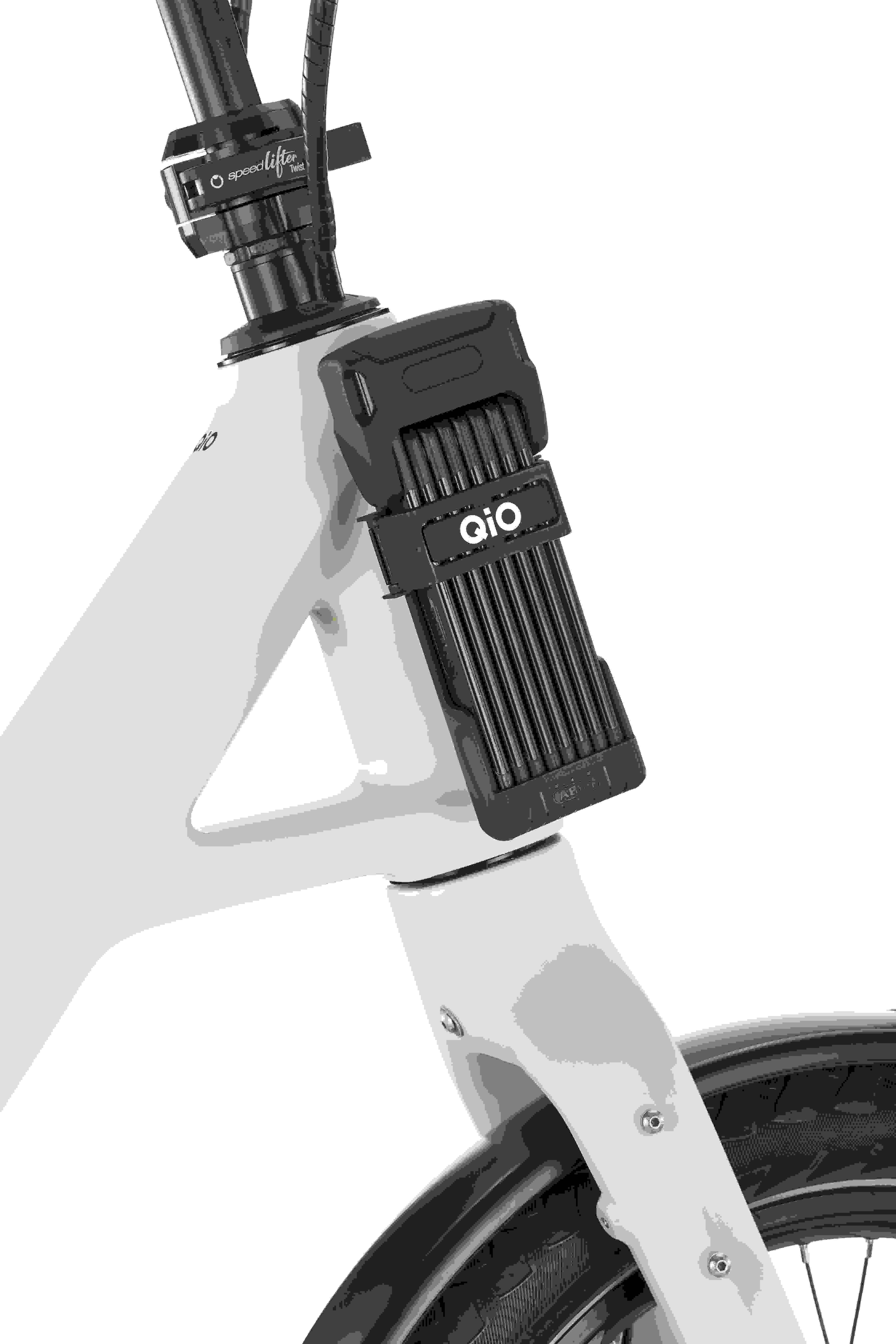 QIO Folding Lock Fahrrad Faltschloss schwarz