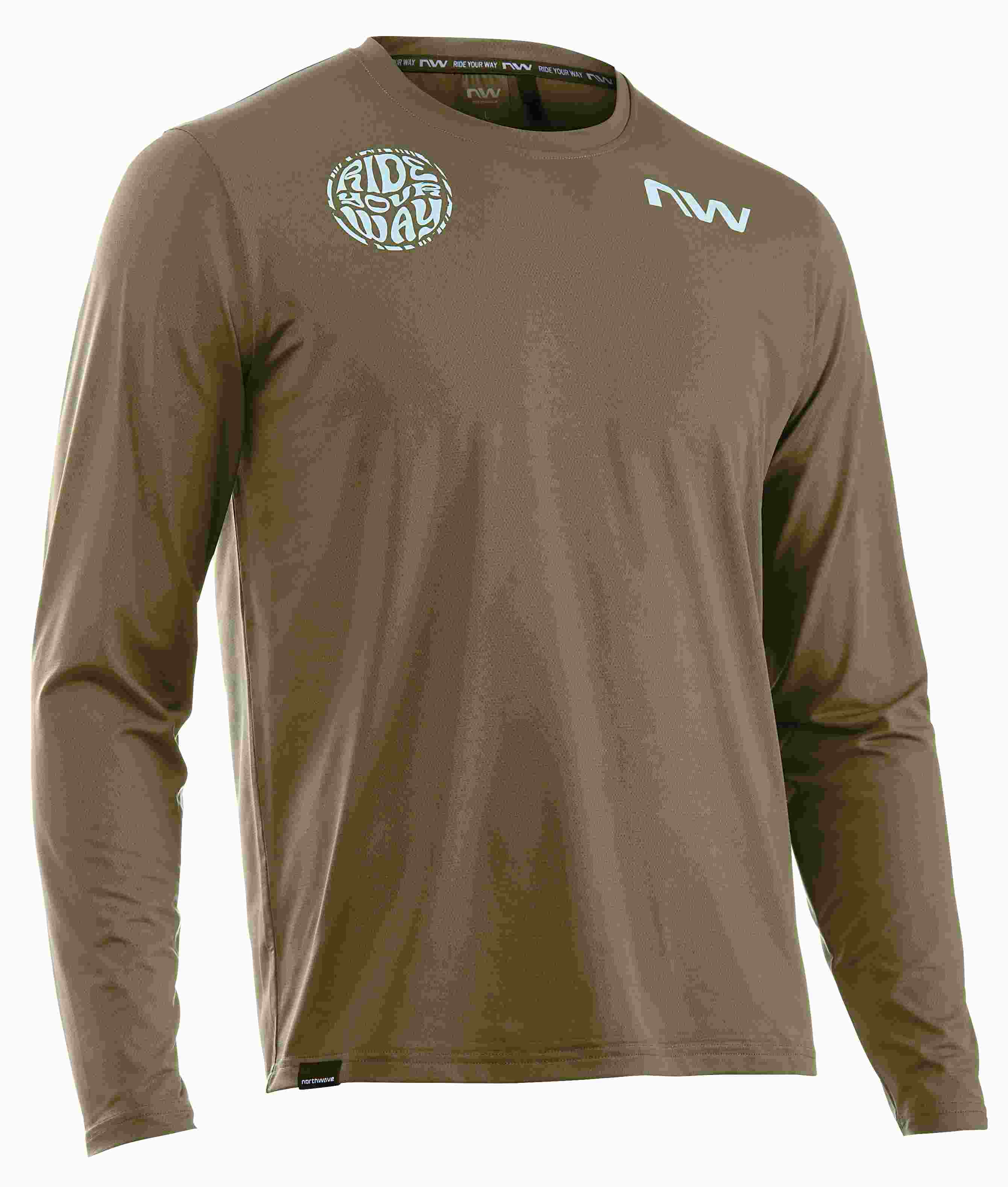 Northwave Xtrail 2 Fahrrad Trikot lang forest grün 2024