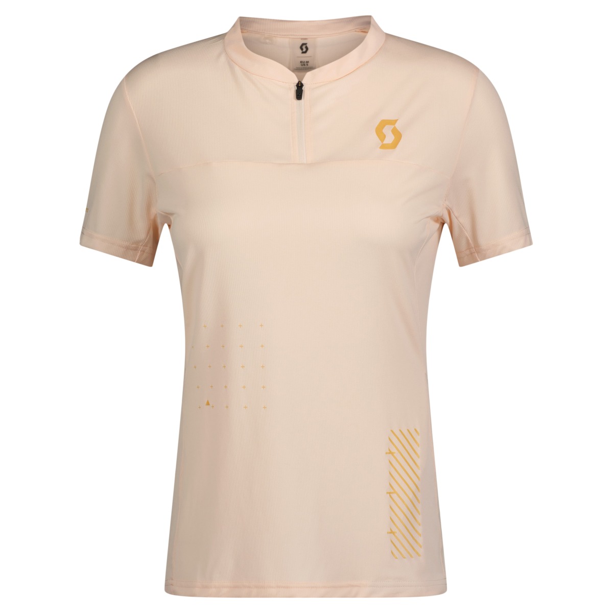 Scott Trail Vertic Zip Damen DH Fahrrad Trikot kurz sugar pink 2025