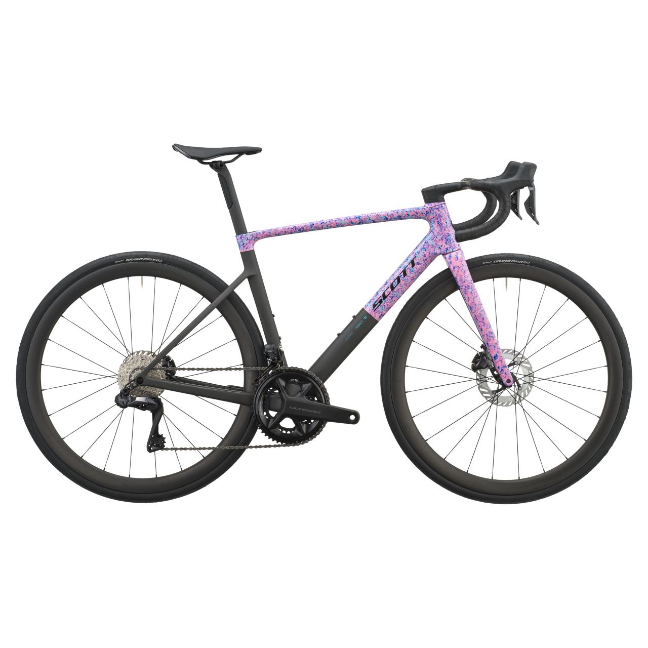 Scott Addict RC 10 Carbon Rennrad flourish blau/carbon schwarz 2027