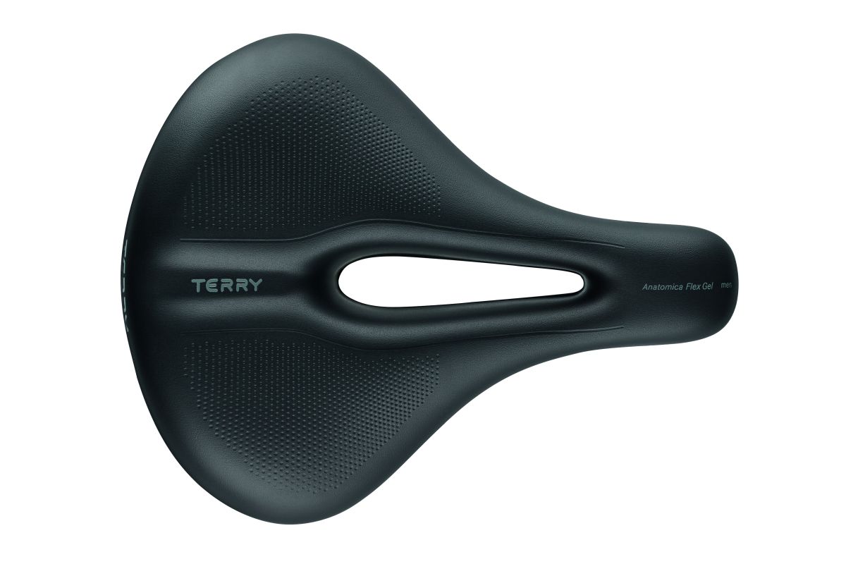Terry Anatomica Flex Gel City Comfort Herren Fahrrad Sattel schwarz