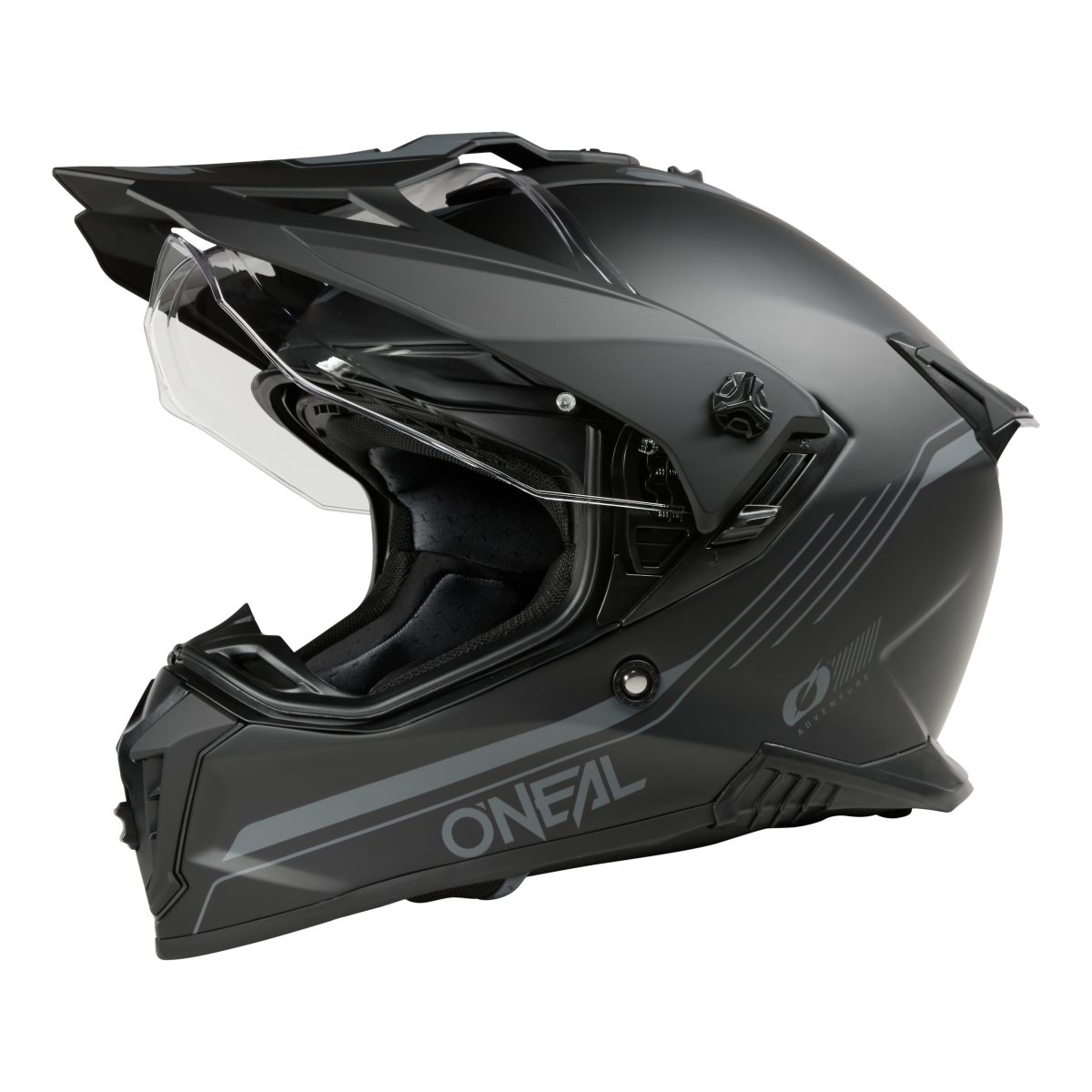 O'Neal A Series Solid Motorrad Helm schwarz 2025 Oneal