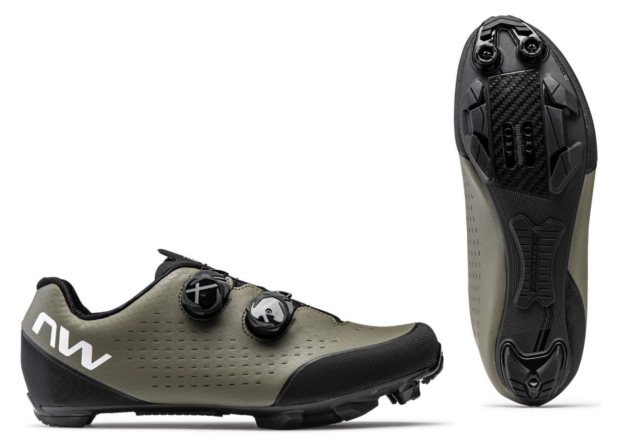 Northwave Rebel 3 MTB Fahrrad Schuhe grün 2025