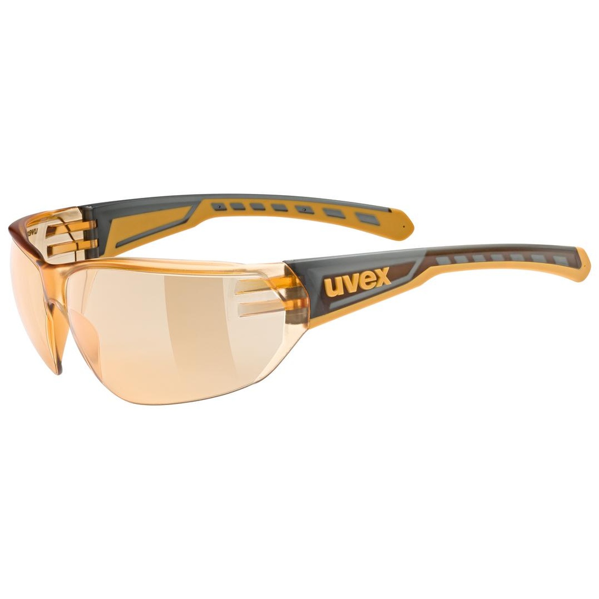 Uvex Equate Fahrrad / Sport Brille orange/orange