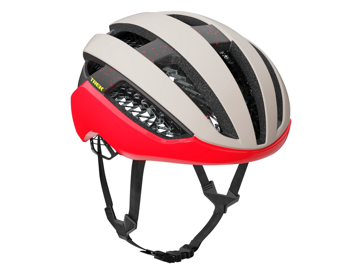 Trek Circuit WaveCel Rennrad Fahrradhelm era weiß/coral 2027
