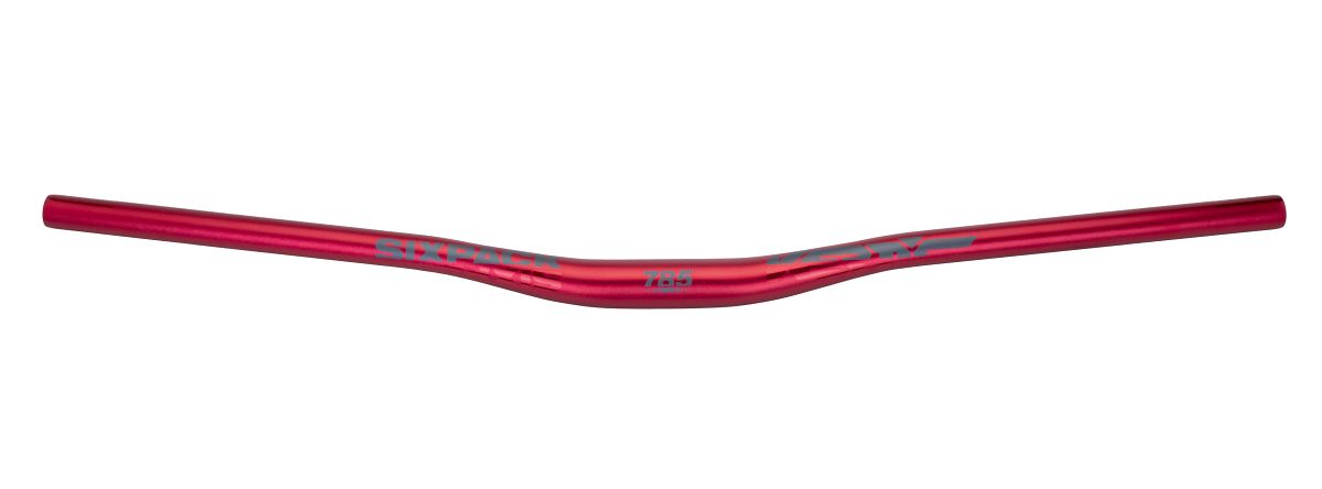 Sixpack Vertic Fahrrad Lenker 785mm x 31.8mm rot