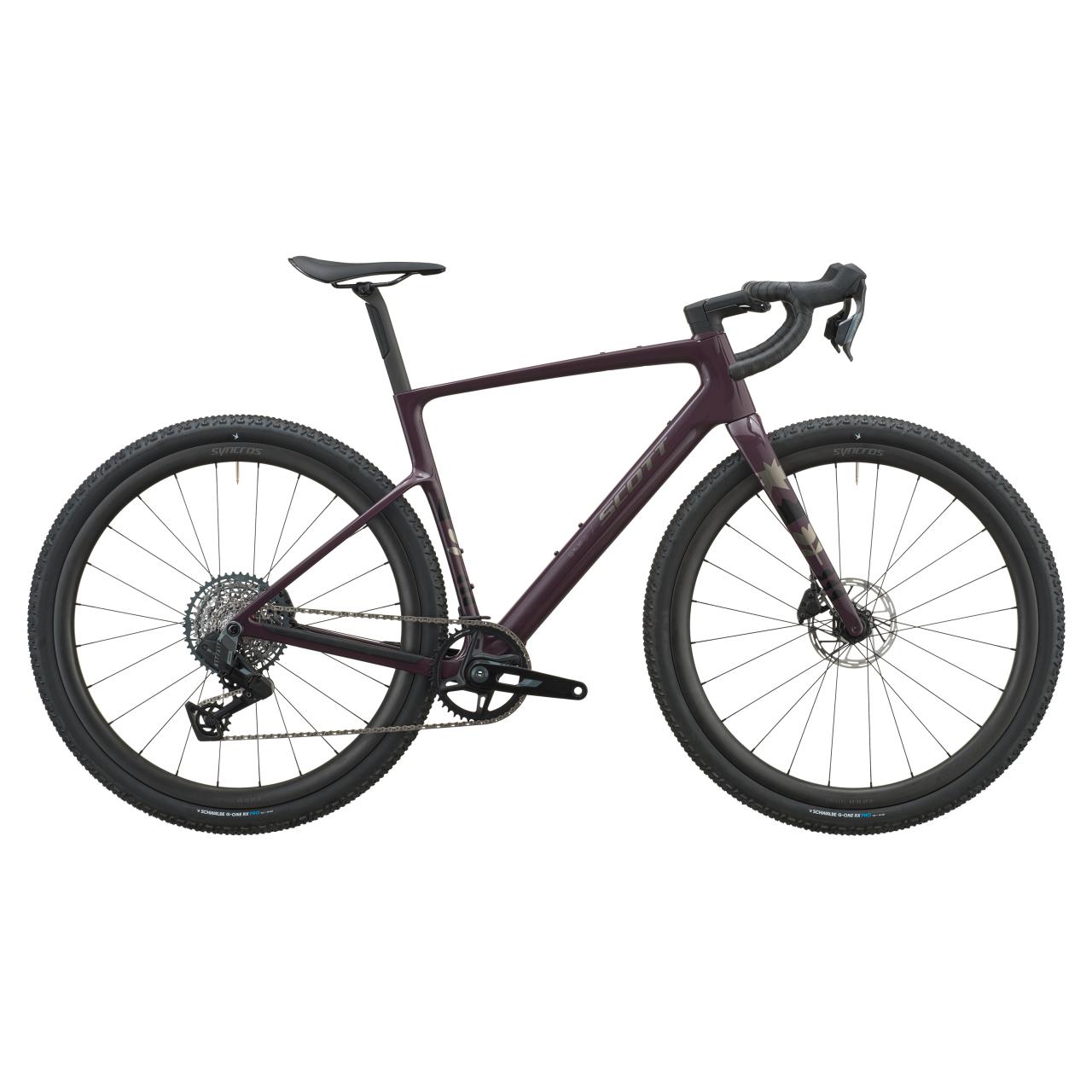 Scott Addict Gravel 30 Carbon Fahrrad mulberry lila 2027