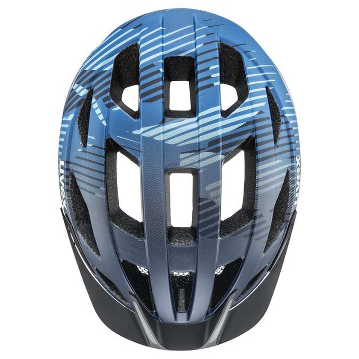 uvex Air Wing 2 cc Fahrrad Helm matt bubble blau 2027