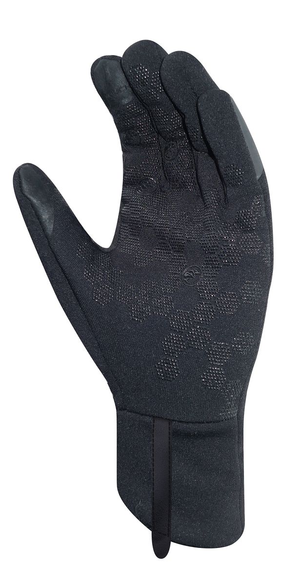 Chiba Polarfleece Winter Fahrrad Handschuhe schwarz 2027