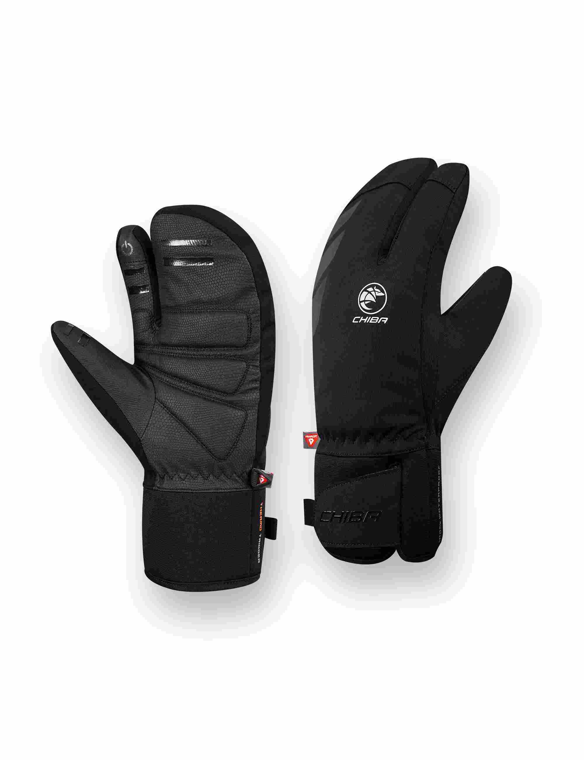 Chiba Alaska Pro Winter Fahrradhandschuhe lang schwarz 2027