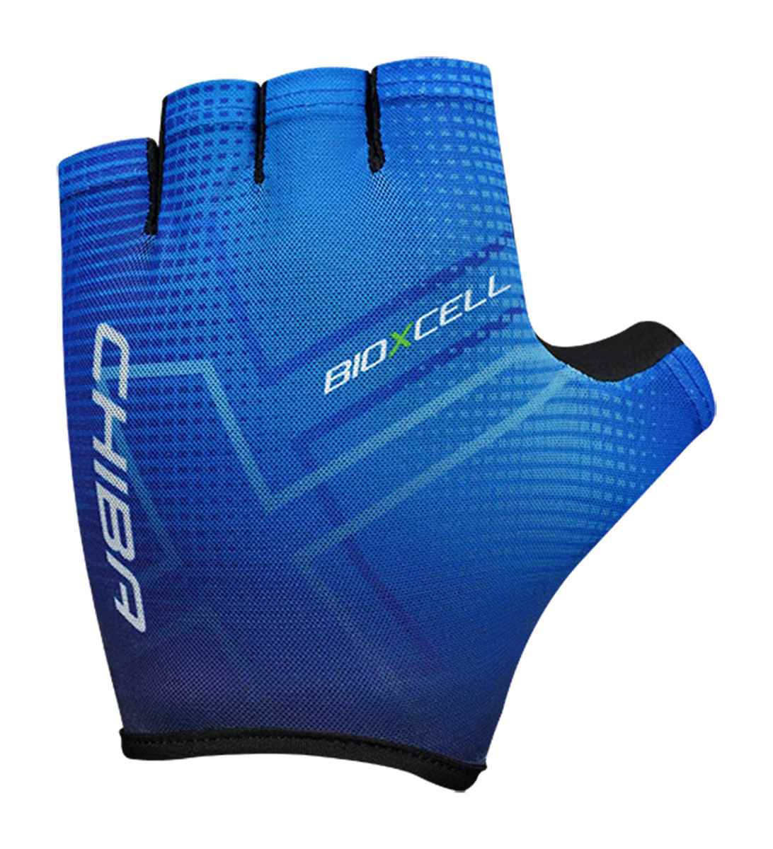 Chiba BioXCell Tan Through Fahrradhandschuhe kurz royal/schwarz 2027