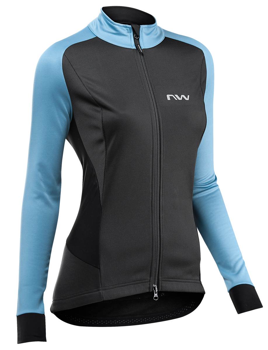 Northwave Reload Damen Fahrrad Regen/Winterjacke schwarz/blau 2025