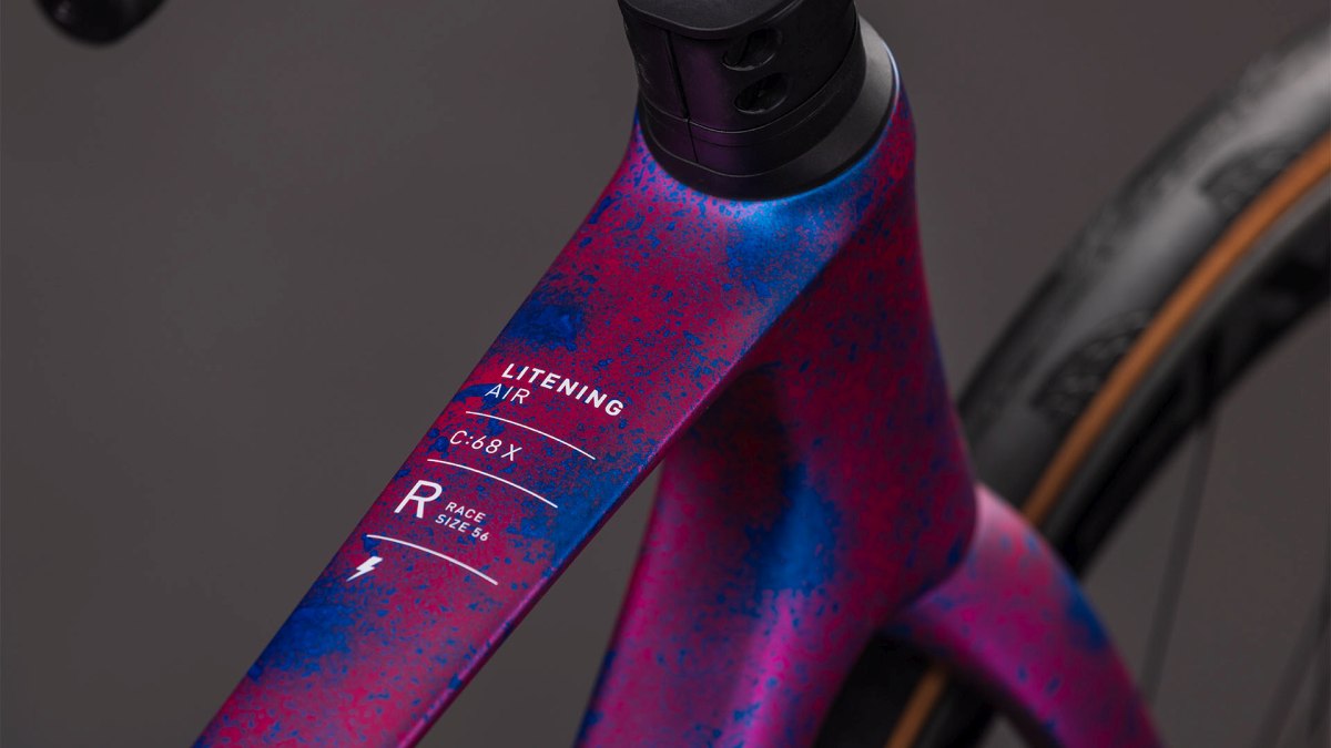 Cube Litening AIR C:68X Race Carbon Rennrad dazzlepink/blue pink 2026
