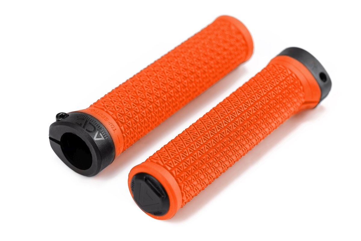 Acid Icon One Ergo Fahrrad Schraubgriffe orange