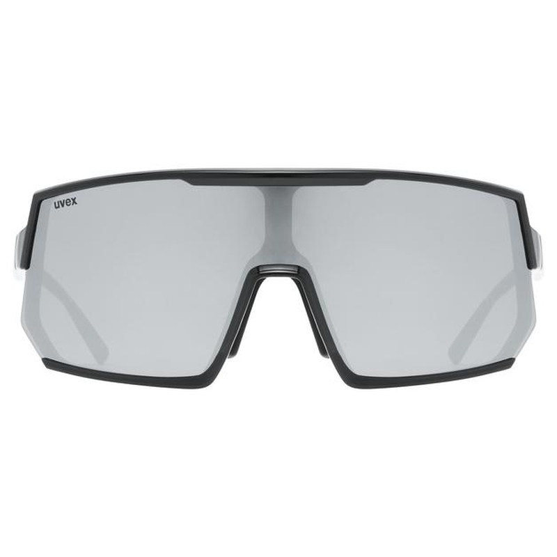 Uvex Sportstyle 235 Sport / Freizeit Brille matt schwarz/mirror silberfarben