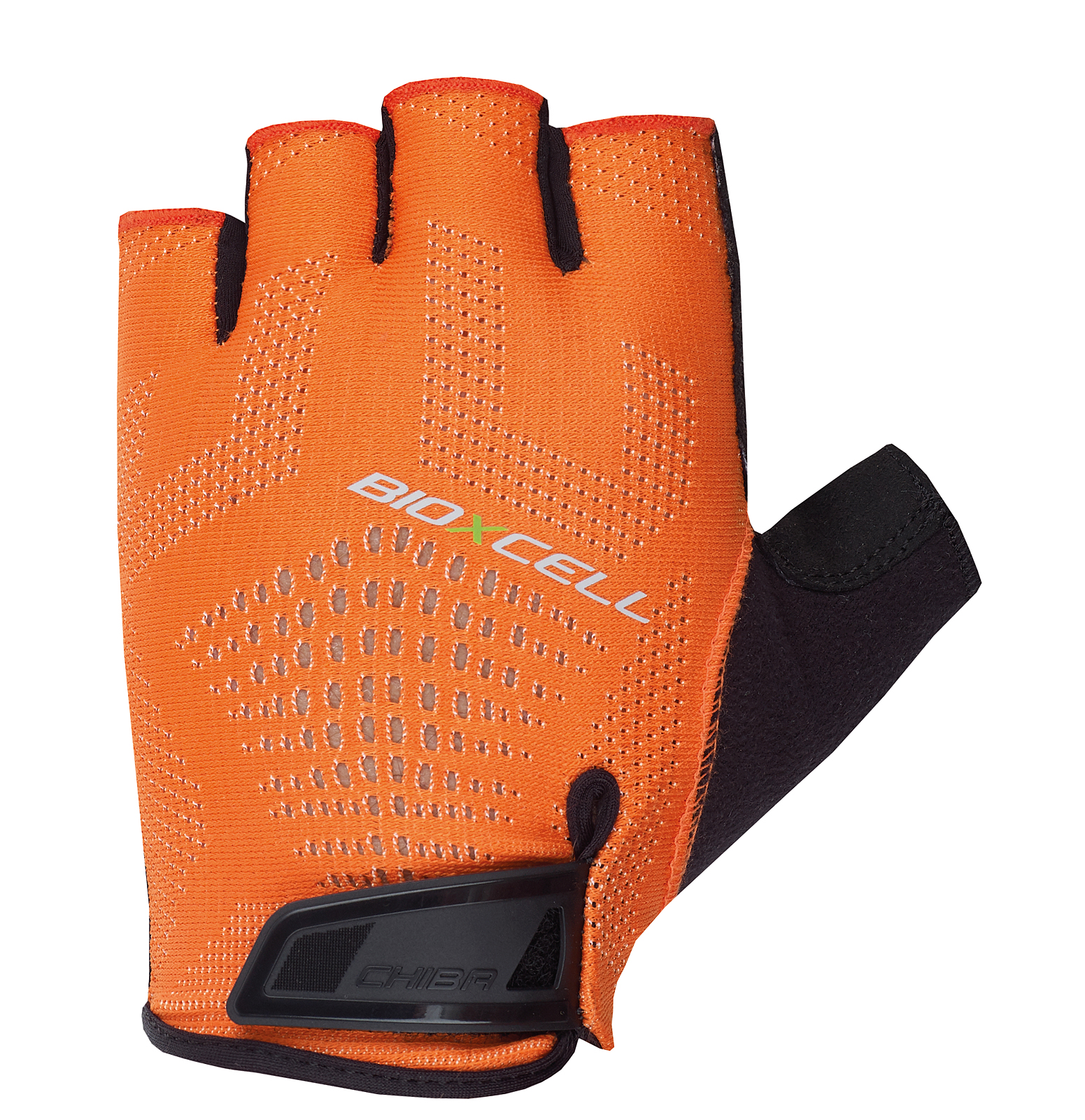 Chiba BioXCell Super Fly Fahrrad Handschuhe kurz orange/schwarz 2027