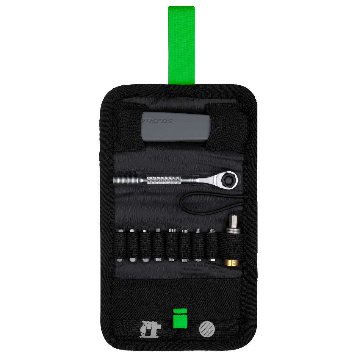 Syncros Guide Multi Tool Fahrrad Werkzeugtasche schwarz