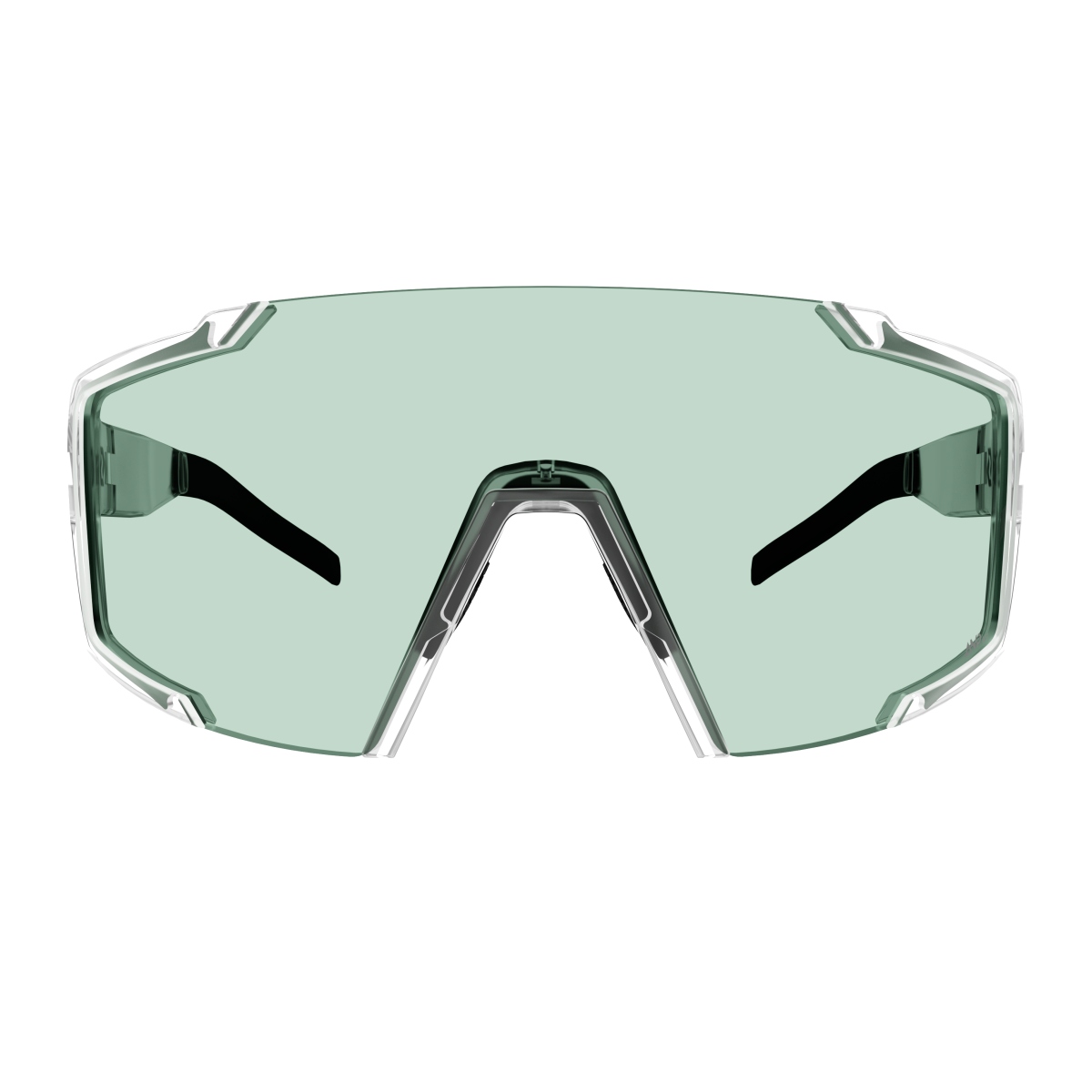 Scott Shield AMP Wechselscheiben Fahrradbrille translucent/grün
