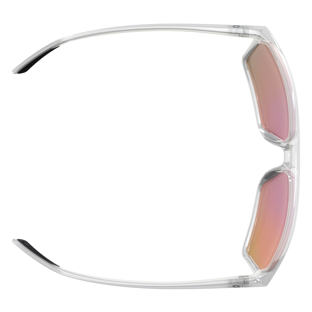 Scott Tune Sport / Freizeit Brille translucent/pink chrome