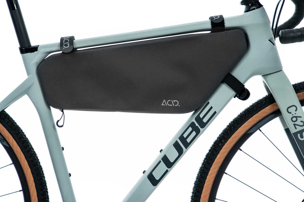 Acid Pack Pro 4 Bikepacker Fahrrad Rahmentasche schwarz