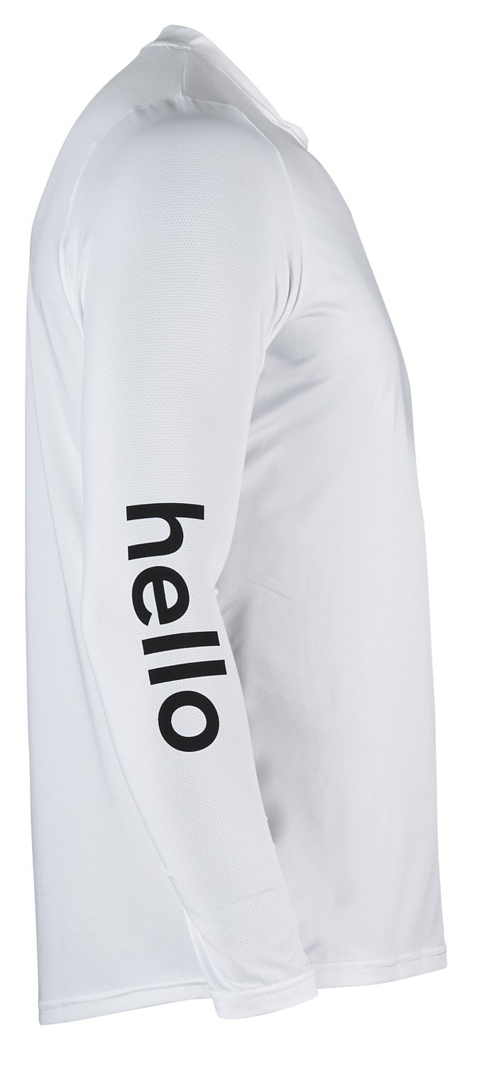 Northwave Bomb Hello Goodbye Fahrradtrikot lang weiß 2026