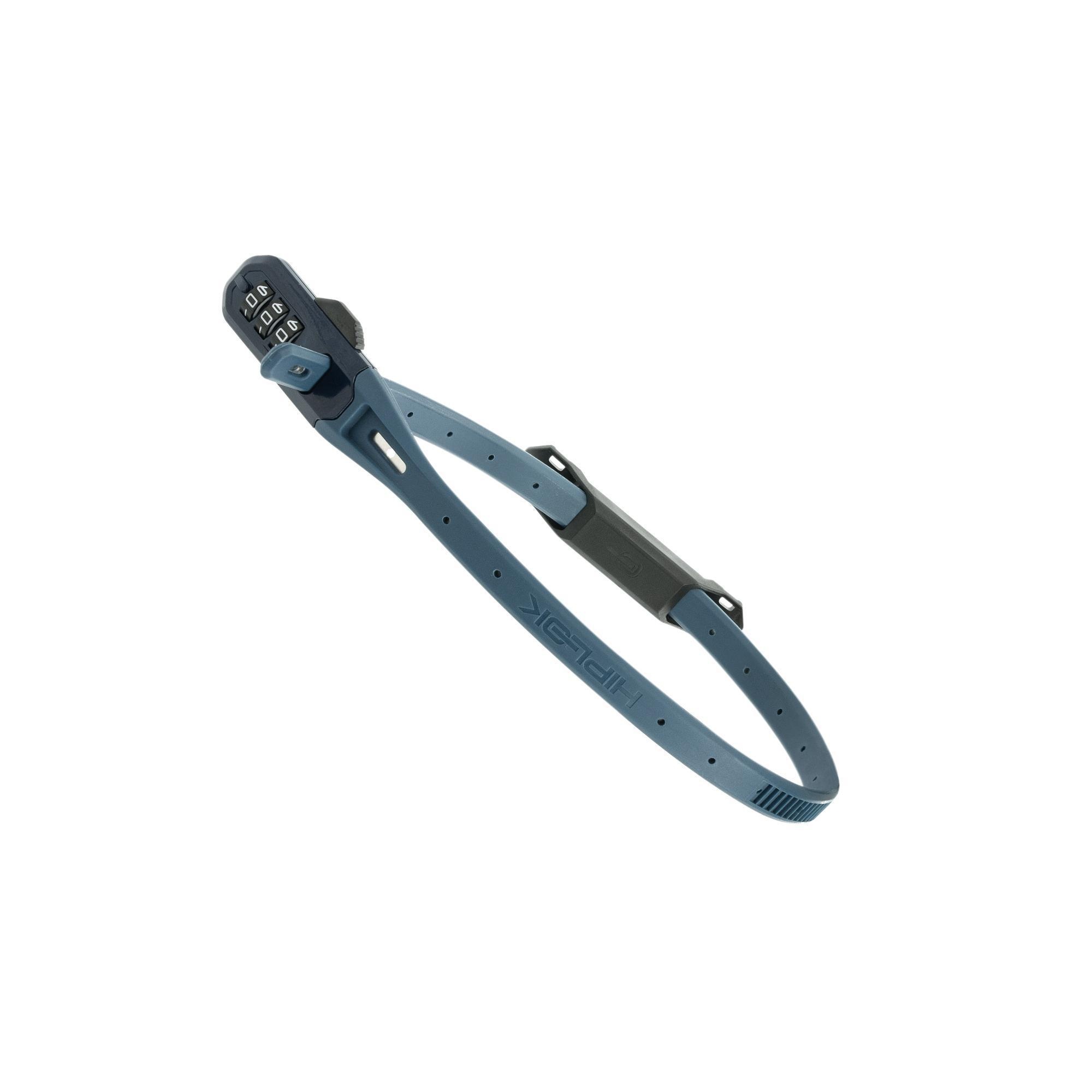 Hiplok Z Lok Combo 43cm Fahrrad Kabelbinderschloss blau