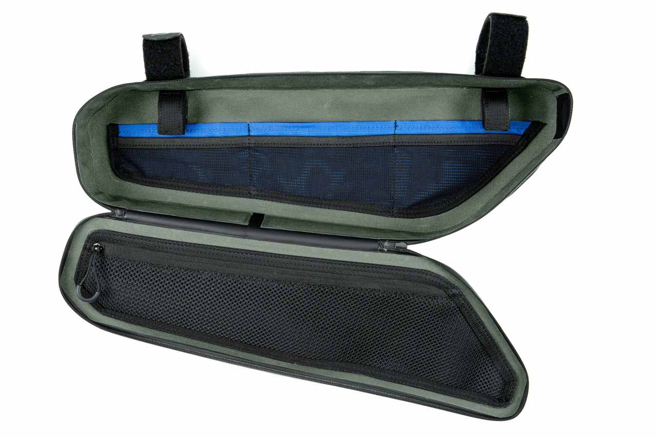 Acid Pack Pro 2 Bikepacker Fahrrad Rahmentasche grün