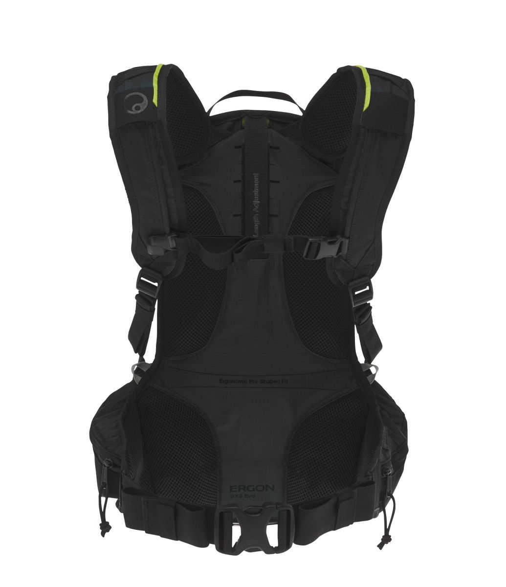 Ergon BX3 Evo Ergo Fahrrad Rucksack schwarz