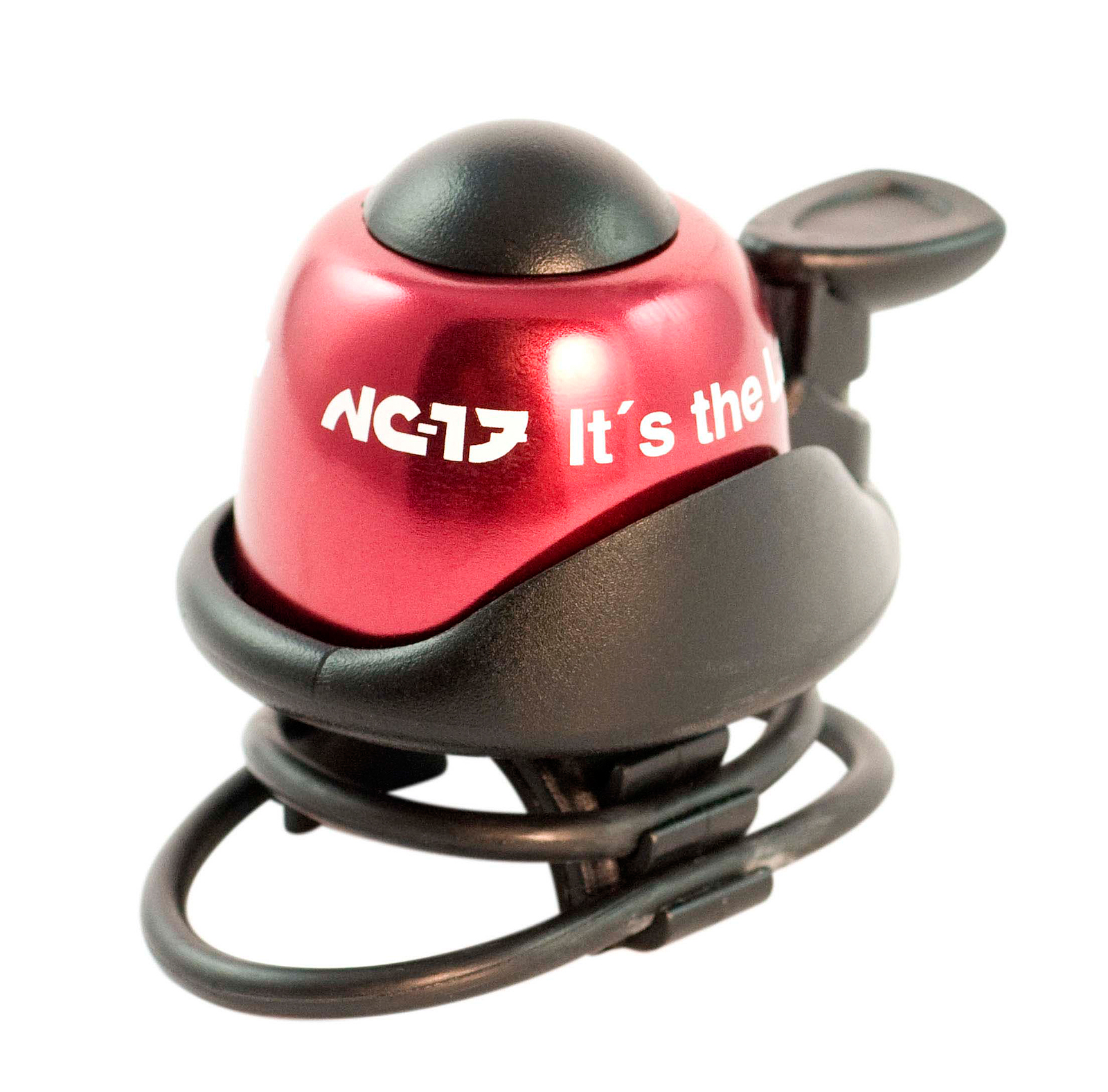 NC-17 Safety Bell Fahrrad Klingel rot