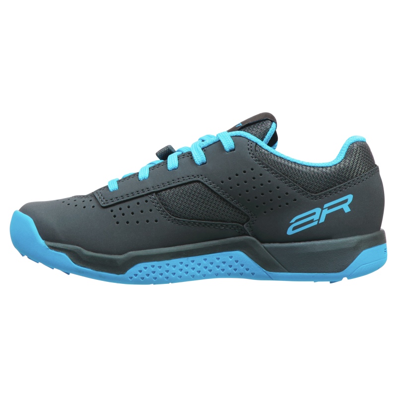 Scott MTB AR Kids Lace Kinder Fahrrad Schuhe grau/blau 2025