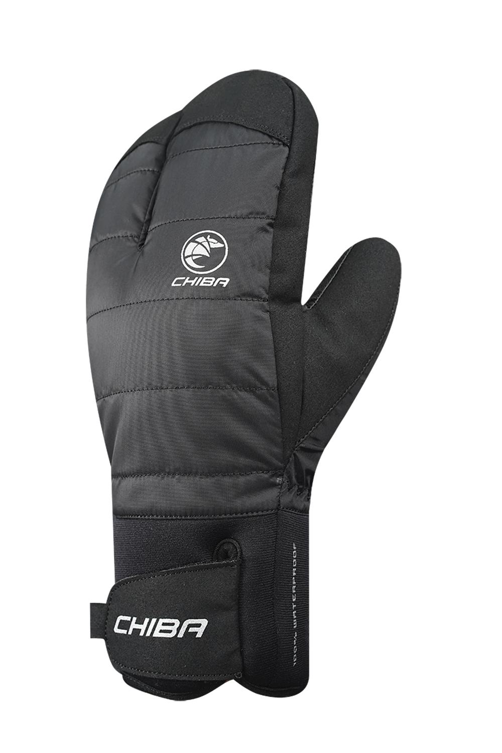 Chiba Thermo Lobster Winter Fahrradhandschuhe lang schwarz 2027