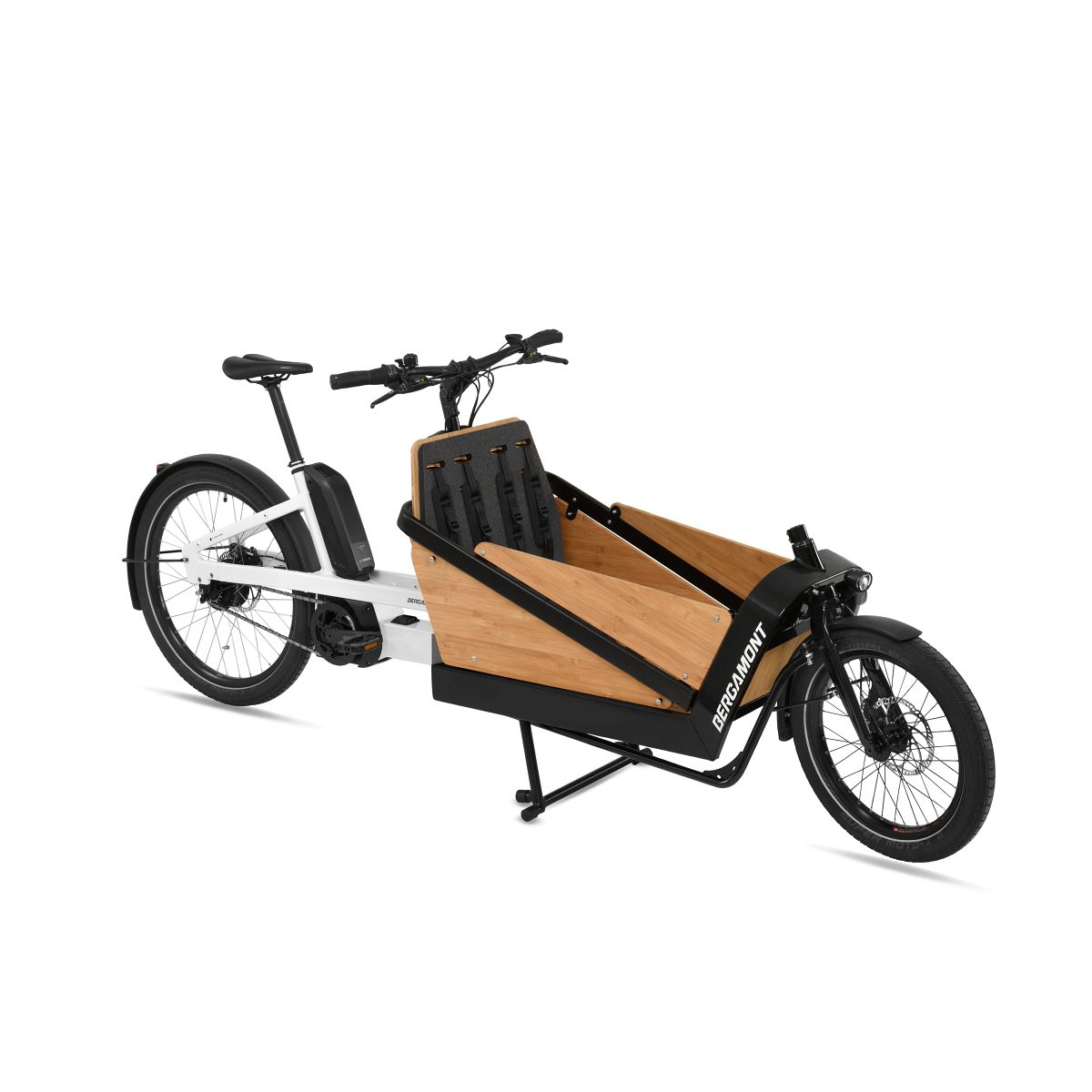 Bergamont Kids Bench Kinder Sitzbank inkl. Gurtsystem für E-Cargoville LJ schwarz