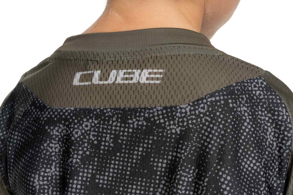 Cube Rookie TM Kinder Fahrrad Trikot kurz reed grün 2026