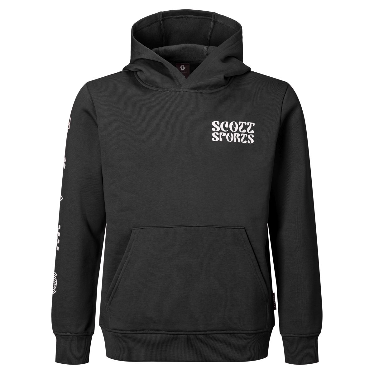 Scott JR Kinder Freizeit Hoodie lang schwarz 2027