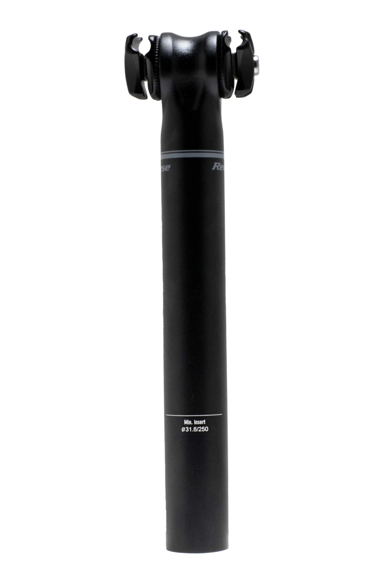Reverse Fahrrad Sattelstütze 31.6mm / 250mm schwarz/grau