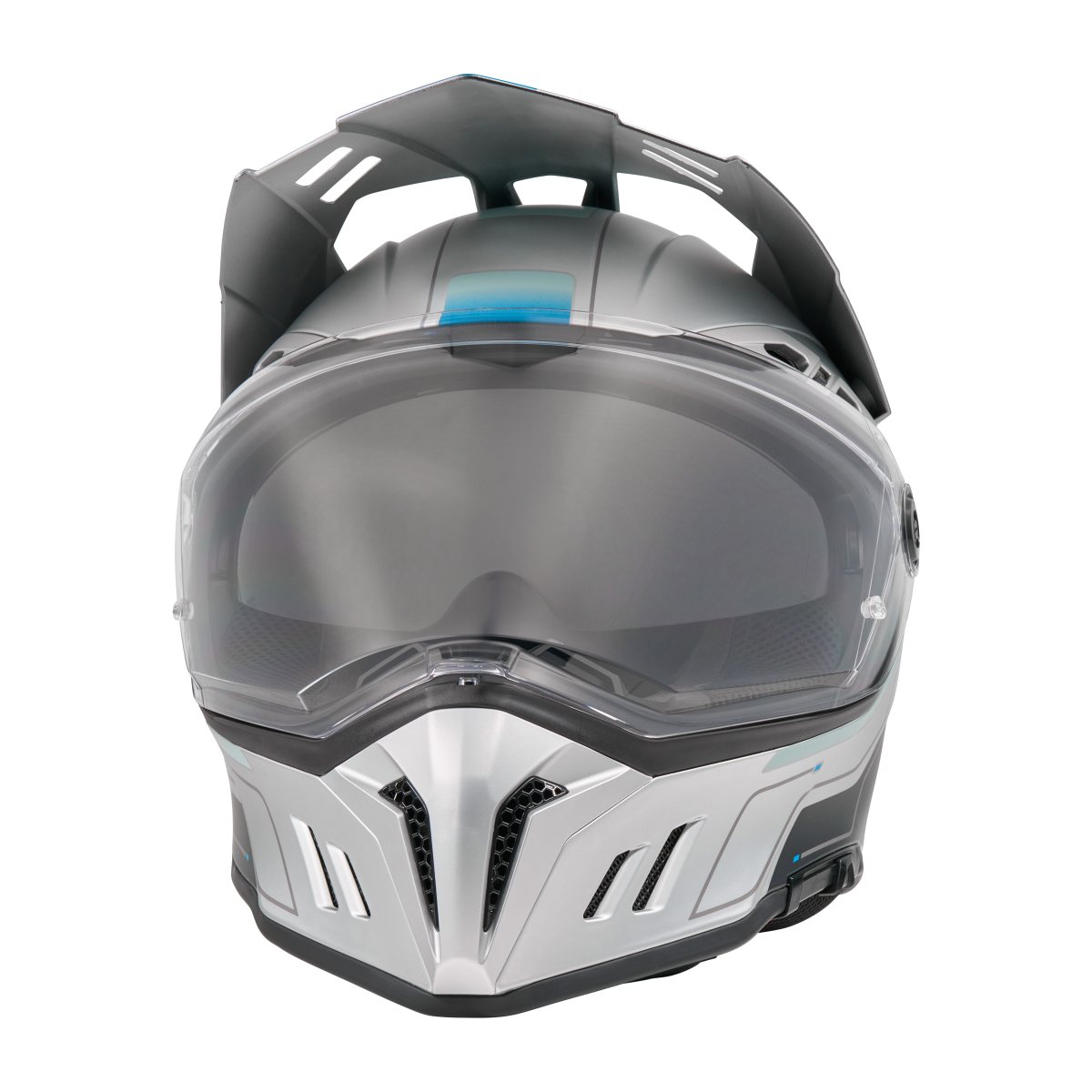 ONeal Sierra RS Echo Motorradhelm grau/blau 2027