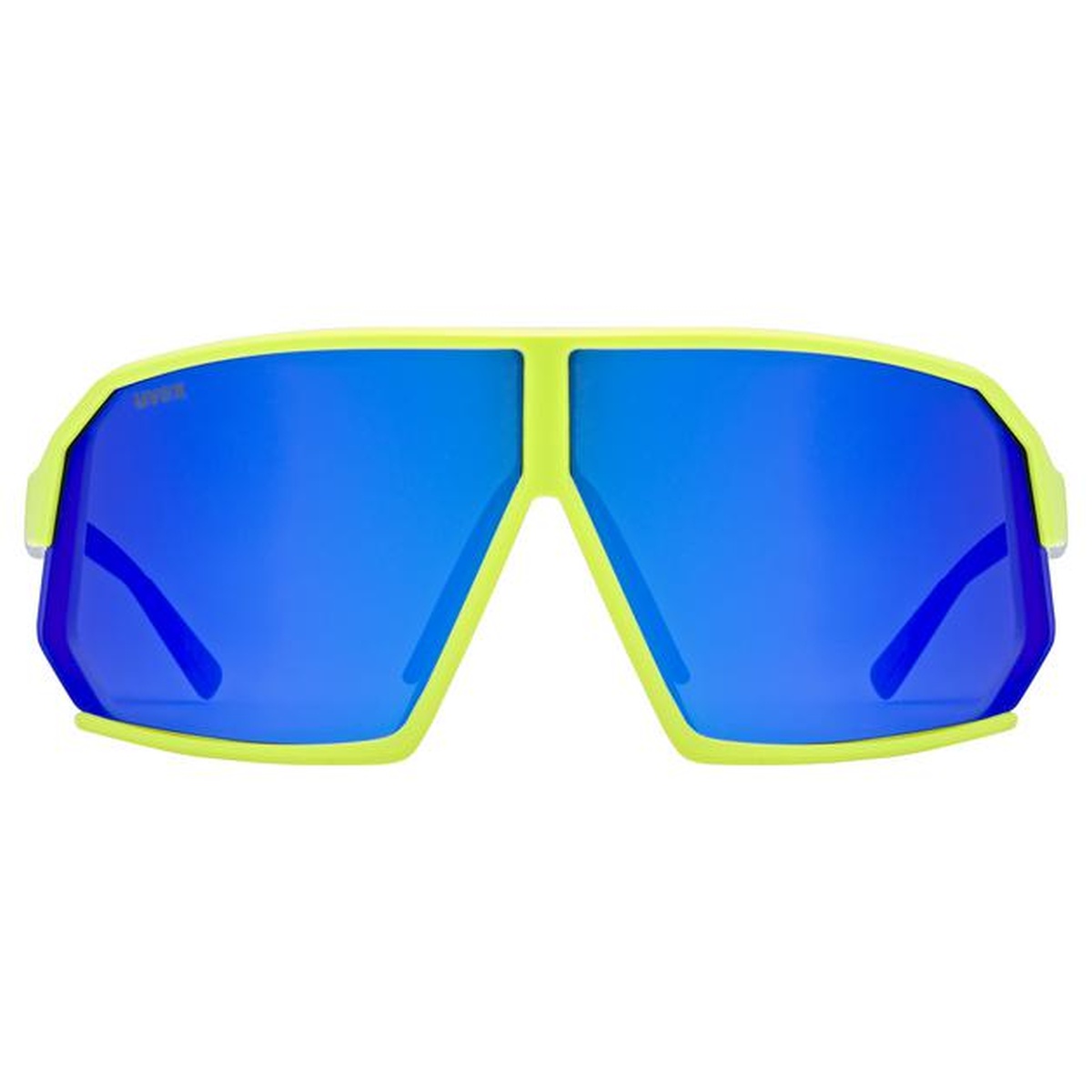 Uvex Sportstyle 237 Fahrrad / Sport Brille gelb/mirror blau