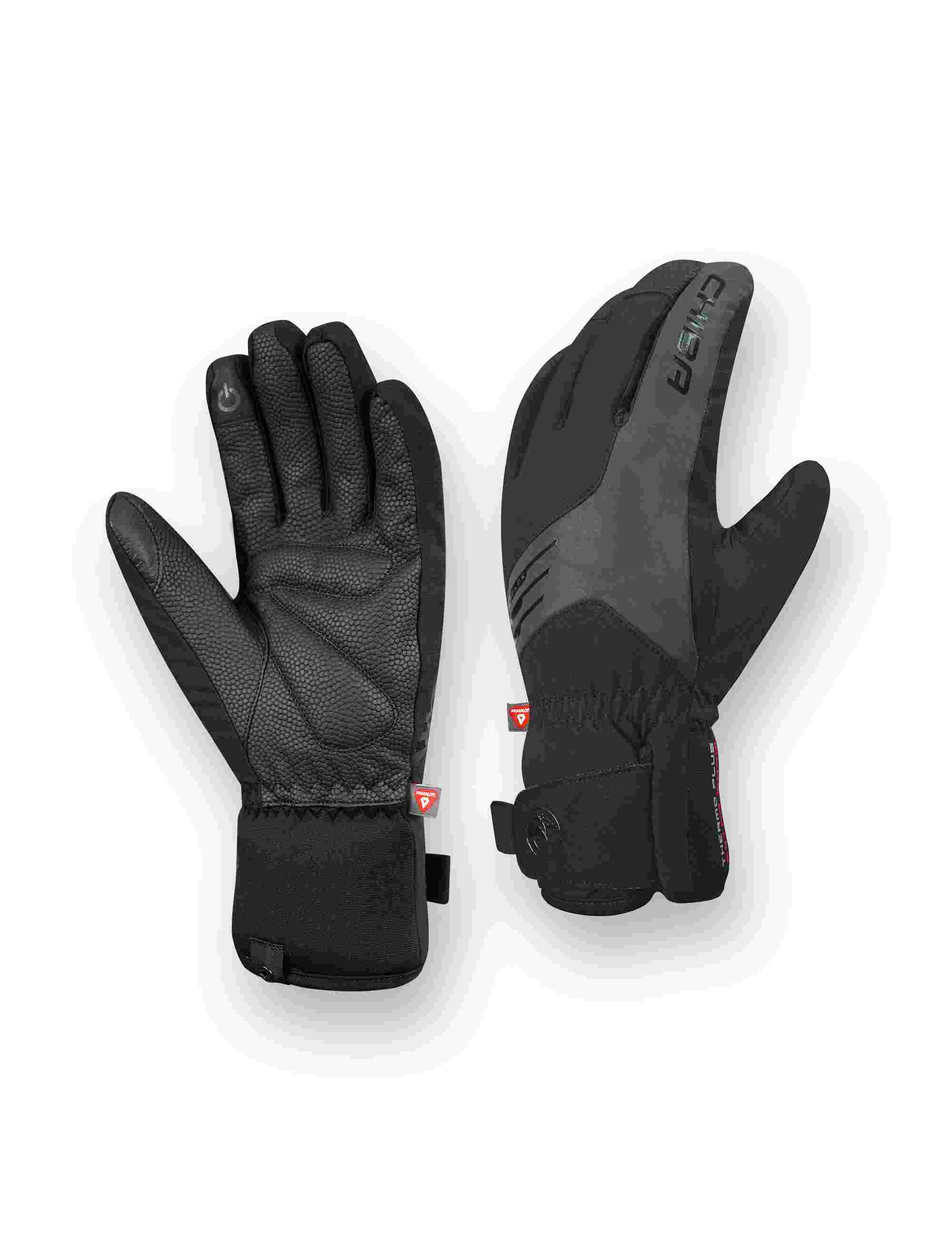 Chiba Thermo Plus Winter Fahrradhandschuhe lang schwarz 2027