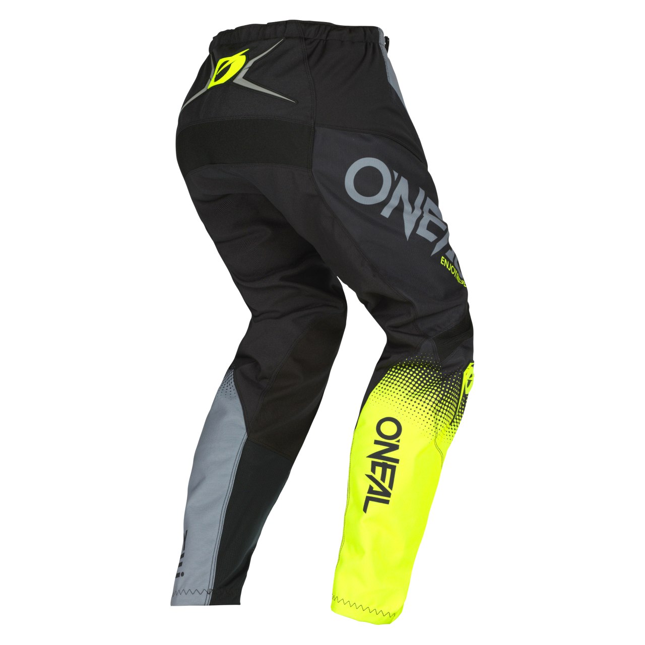 O'Neal Element Racewear MX DH MTB Pant Hose lang schwarz/grau/gelb 2023 Oneal
