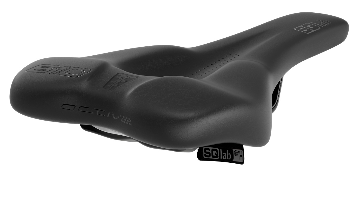 SQlab 610 Ergolux active 2.1 Unisex MTB / Tour / Travel E-Bike Fahrrad Sattel schwarz